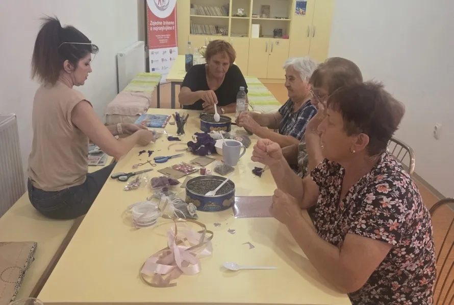 Dnevni boravak u Bizovcu pruža podršku i sadržaje za osobe starije od 65 godina