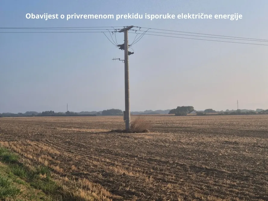 Obavijest o neisporuci električne energije 17. rujna 2026. godine