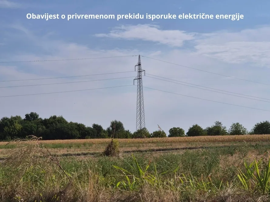 Obavijest o neisporuci električne energije 27. kolovoza 2026. godine