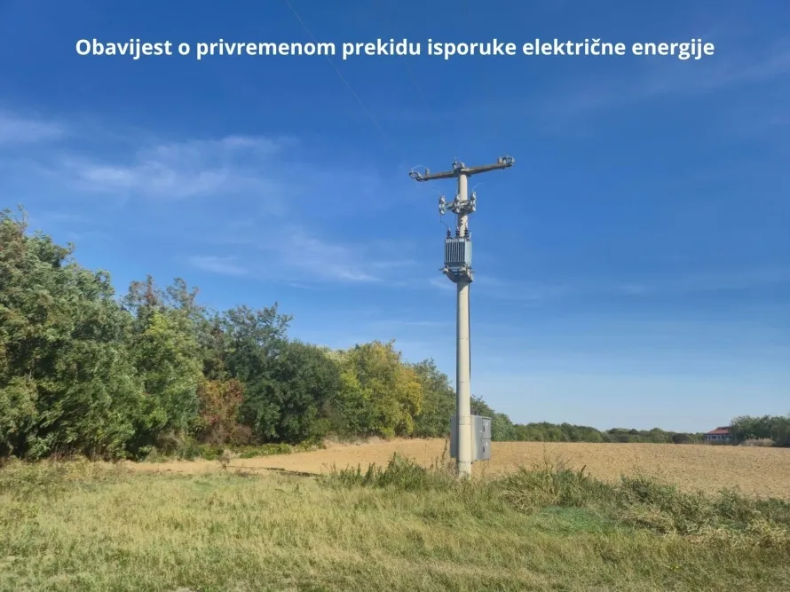 Obavijest o neisporuci električne energije 28. listopada 2026. godine