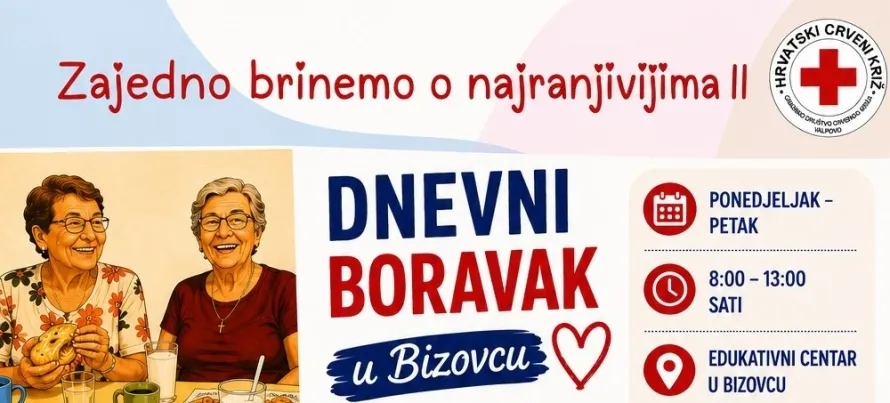 Općina Bizovac poziva starije osobama da aktivno i ugodno provedu vrijeme u dobrom društvu