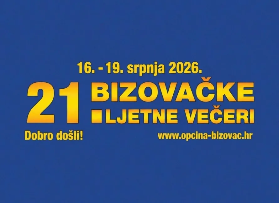 Program 21. Bizovačkih ljetnih večeri 2026.